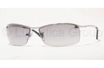 Image of Ray-Ban Top Bar Sunglasses RB3183 003/11-6315 - Silver Gray Gradient