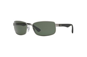 Image of Ray-Ban RB3478 Progressive Prescription Sunglasses RB3478-004-58-60 - Lens Diameter 60 mm, Frame Color Gunmetal