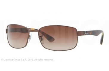 Image of Ray-Ban RB3478 Progressive Prescription Sunglasses RB3478-014-51-60 - Lens Diameter 60 mm, Lens Diameter 60 mm, Frame Color Brown