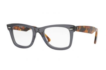 Image of Ray-Ban WAYFARER RX5121 Single Vision Prescription Eyeglasses 5629-47 - Opal Grey Frame