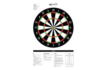 Image of RE Factor Tactical Dartboard ShooterTarget RFTGTDB