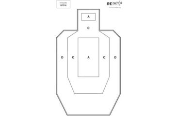 Image of RE Factor Tactical IPSC / USPA - Practice Target RFTGTIPUS