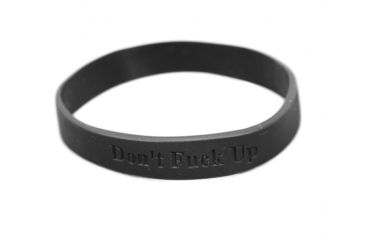 Image of RE Factor Tactical Reminder Band - Don't Fuck Up, Black RFRBDF
