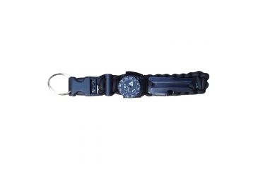 Image of RE Factor Tactical Survival Key Chain - Hidden Handcuff Key - Suunto Clipper Compass, Black RFSKBKHCCC