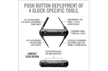 Image of Real Avid 4-In-1 Tool For Glock, AVGLOCK41