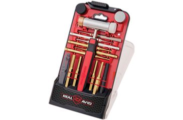 Image of Real Avid Accu-Punch Hammer &amp; Pin Punch Set, Brass, AVHPS-B