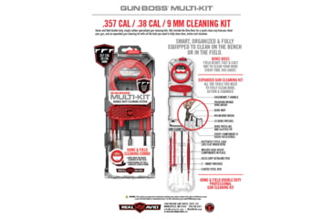 Image of Real Avid Gun Boss Cleaning Multi-Kit, .357cal/.38cal/9mm, AVGBMK9MM