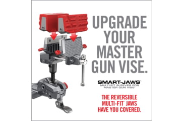 Image of Real Avid Smart Jaws Multi-fit Sleeves, Red, Medium, AVSFJMF