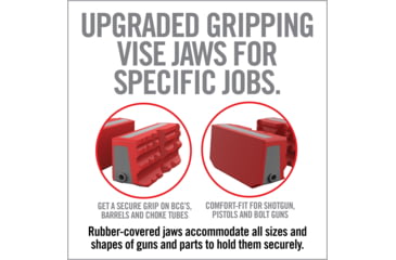 Image of Real Avid Smart Jaws Multi-fit Sleeves, Red, Medium, AVSFJMF