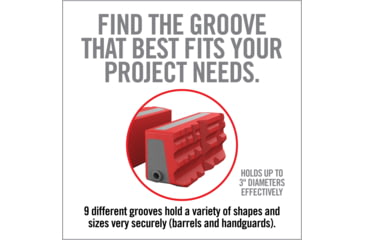 Image of Real Avid Smart Jaws Multi-fit Sleeves, Red, Medium, AVSFJMF
