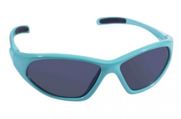 Image of Real Kids Shades Glide Sunglasses - Aqua Shiny Metallic Temple Frame 7-12 Years, Aqua Shiny Metallic, 7-12 Years 812GLIDEAQUA