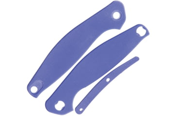 Image of Real Steel E771 G10 Handle Set Blue, G10, Blue, Two Handle SlABS And Backspacer, Blue, 1124-BL