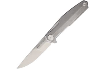 Image of Real Steel G3 Puukko Framelock Duplex Folding Knife,3.5in,Standard Edge,Satin RS7812