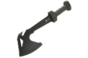 Image of Reapr Meridius Battle Axe, 5-3?4in, 420 Stainless Steel, Serrated Top Edge w/ Ripper Blade, Black Oxide, 11020