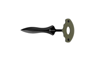 Image of Reapr Push Dagger Fixed Blade Knife, 4in, 3Cr13 Stainless Steel, Green, Black, CTLR-033-GRN-RPR