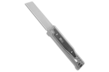 Image of Reate Knives Reate OG EXO Coping Gravity Knife Titanium/Carbon Fiber 3.75&quot; Satin, Black/Gray, Elmax, adult, BHQ-188945