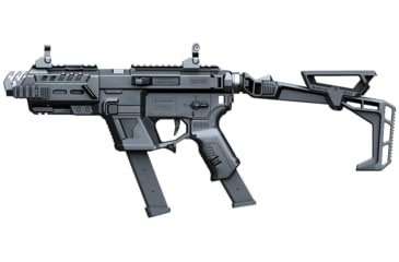 Image of Recover Tactical P-IX+Basic PG9 Folding Stock Metal Front Guard, Black, PIXPBFST01