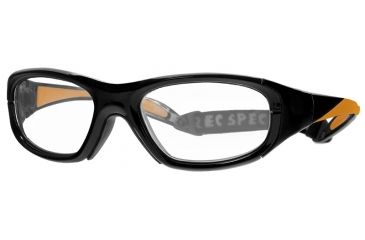 Image of Rec Specs MX-20 BASEBALLProtective Eyewear Black Frame,Clear Lens, Unisex MX-20BBLCK4817125C