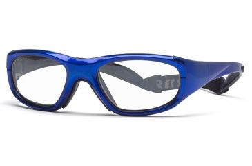 Image of Rec Specs MX-20 Protective Eyewear Bright Blue Frame,Clear Lens, Unisex MX-20BLBK5117125C