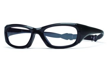Image of Rec Specs MX-30 Protective Eyewear Shiny Black Frame,Clear Lens, Unisex MX-30SHBK5317130C