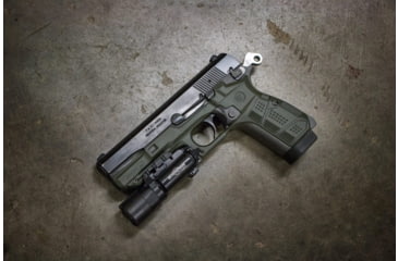 Image of Recover Tactical HPC Grip and Rail System for the Browning and FN Hi Power, Phantom Grey, HPC-04