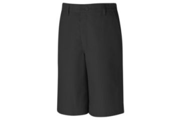 Image of Red Kap Plain Front Side Elastic Short, Men, CHARCOAL, 3210 PT42CH3210