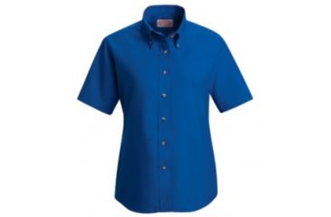 Image of Red Kap Poplin Dress Shirt, Royal Blue, SS16 SP81RBSS16