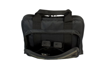 Image of Red Rock Outdoor Gear Deluxe Single Pistol Case, Black/Olive Drab, 80270BOD