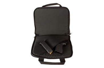 Image of Red Rock Outdoor Gear Deluxe Single Pistol Case, Black/Olive Drab, 80270BOD