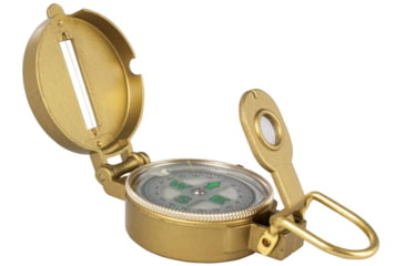 Image of Red Rock Outdoor Gear Lensatic Compass, Metal, 453GLD