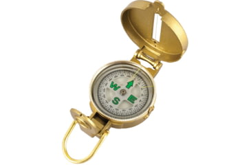 Image of Red Rock Outdoor Gear Lensatic Metal Compass, Black, 453GLD