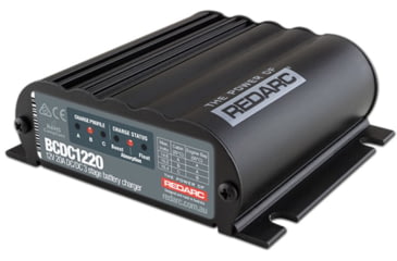 Image of REDARC In-Vehicle Battery Charger, 12V 20A, Smart Start DCDC 3 Stage, Ignition Control - No Solar, BCDC1220-IGN