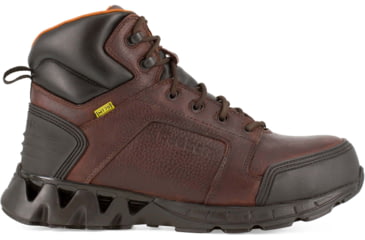 Image of Reebok Mens ZigKick Work Athletic Hiker Boots w/ Flex-Met Internal Metatarsal Guard, Dark Brown, 15, RB7605-DARKBROWN-15-MENS-M