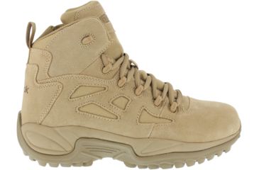 Image of Reebok Rapid Response 8in. WP Military Boot - Mens, Medium, Desert Tan, 15, 690774450387