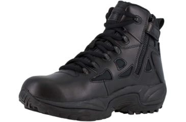 Image of Reebok Rapid Response RB 6in. Black Military Boot, Black, 9.5 RB8688-BLK-9.5-MEN-W