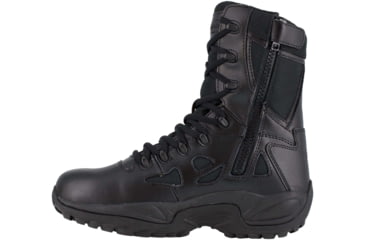Image of Reebok Rapid Response RB 8in. Black Tactical Boot, 5 RB877-BLK-5-WOMEN-W