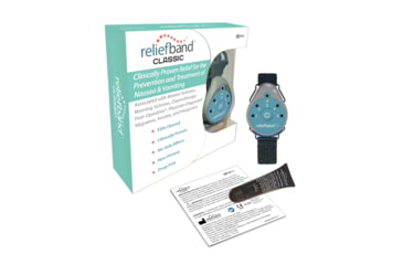 Image of Reliefband Technologies Anti-Nausea and Vomiting Classic Band, Gray, RB1