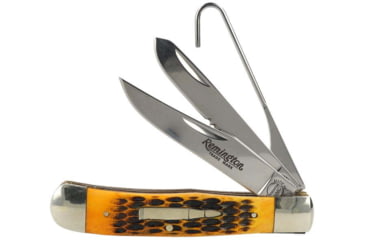 Image of Remington Cutlery 2024 The Waterfowler Bullet Folding Knife, Blade Folding, Jigged Bone, R15696