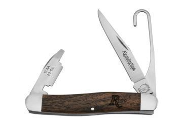 Image of Remington Heritage 870 Upland R11 Folding Knife/Tool Clip Point Blade Plus Bird Hook And 12/20 Gauge Choke Tube Tool 3 Inch Blade