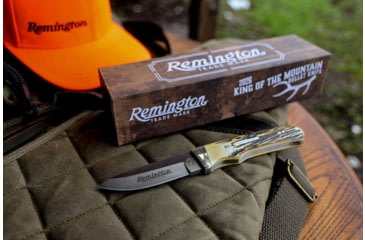 Image of Remington King of Mountain 2026 Bullet 3.5in Fixed Blade Knife