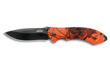 Image of Remington Sportsman Series F.A.S.T. 2.0 Large Folding Knives, 3.62 in Blade Length, Mossy Oak Blaze Aluminum Handle R11619