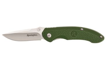 Image of Remington Sportsman Liner Lock Folding Knife, Green, NSN N, R10005