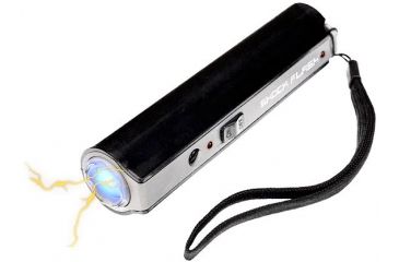 Image of Renegade Tactical Steel Black Stun Gun and Flashlight RT123