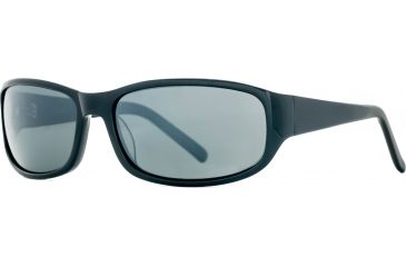 Image of Reptile Sun Crocodile Sunglasses, Black Frame, Titanium Black/Glass Lens, Polarized, CROBBL