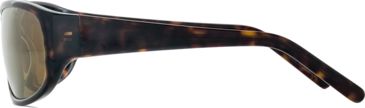 Image of Reptile Sun Crocodile Sunglasses, Dark Tortoise Frame, Titanium Gold/Glass Lens, Polarized, CROGDT