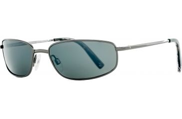 Image of Reptile Sun Genus Sunglasses, Dark Gunmetal Frame, Titanium Black/Glass Lens, Polarized, GENBDG