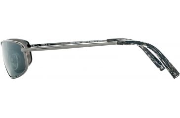 Image of Reptile Sun Genus Sunglasses, Dark Gunmetal Frame, Titanium Black/Glass Lens, Polarized, GENBDG