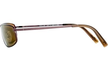 Image of Reptile Sun Genus Sunglasses, Espresso Frame, Titanium Gold/Glass Lens, Polarized, GENGES