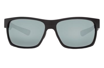 Image of Reptile Sun Loggerhead Single Vision Prescription Sunglasses, Matte Black Frame, Polarized, LOGMBLSV