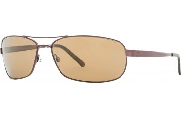 Image of Reptile Sun Pecos Sunglasses, Espresso Frame, Titanium Gold/Poly Lens, Polarized, PECGES
